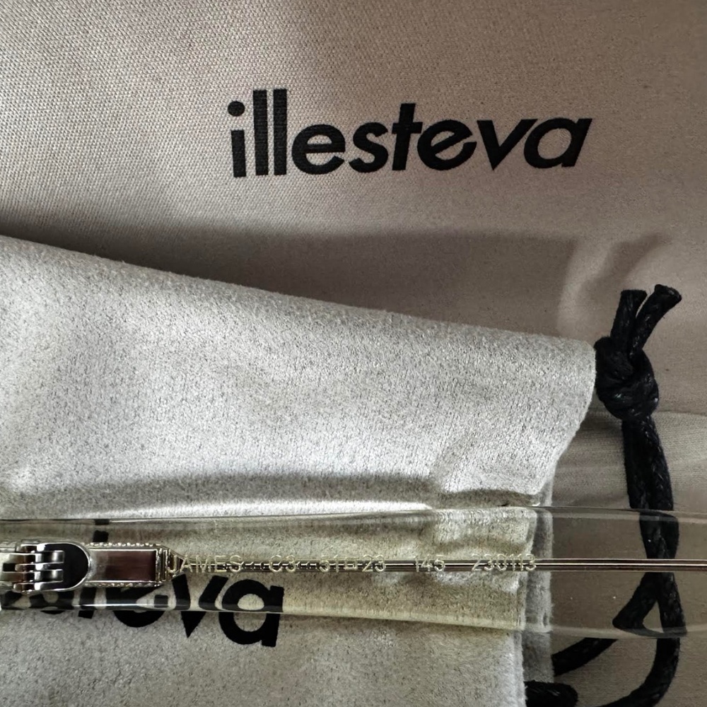 Illesteva James in Champagne with Brown Lenses